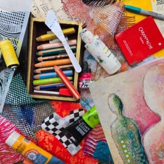 Mixed Media Painting & Collage Class